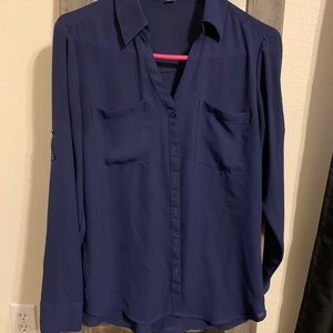 Express Button Down Top